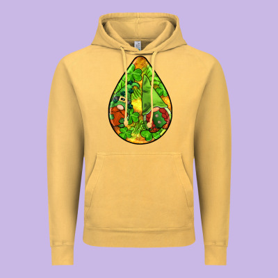 St.patrick's Teardrop Earrings Vintage Hoodie Designed By Fadigitalartstudio