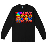 Black Love Gnomes No Bounds Long Sleeve Tee - BundleAndBundleShop