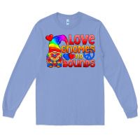 Colony Blue Love Gnomes No Bounds Long Sleeve Tee - BundleAndBundleShop