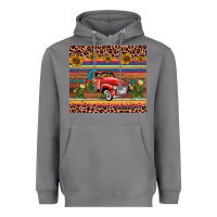 Storm truck sunflower leopard Heavyweight Hoodie - AdoDesignShop