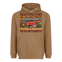Toasted Coconut truck sunflower leopard Heavyweight Hoodie - AdoDesignShop