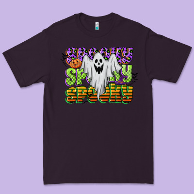 Spooky Spooky Spooky Premium Tee Designed By Cowgirlartshop