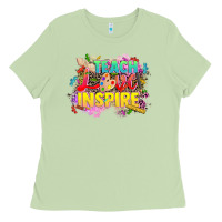 Matcha teach love inspire Ladies Tee - CowGirlArtShop
