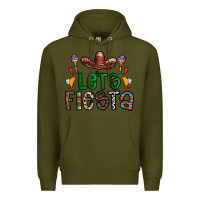 Army Green fiesta Premium Hoodie - CowhideDigitalArt