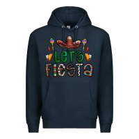 Navy fiesta Premium Hoodie - CowhideDigitalArt