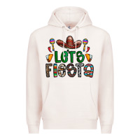 Pale Pink fiesta Premium Hoodie - CowhideDigitalArt