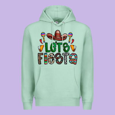 Fiesta Premium Hoodie Designed By Cowhidedigitalart