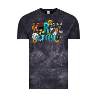 Cloud Black x ray tech Vintage Tee - OliviaCreatesArt