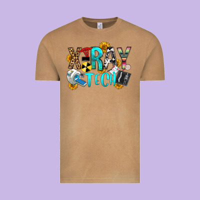 X Ray Tech Vintage Tee Designed By Oliviacreatesart