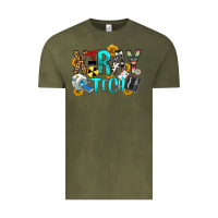 Vintage Olive x ray tech Vintage Tee - OliviaCreatesArt
