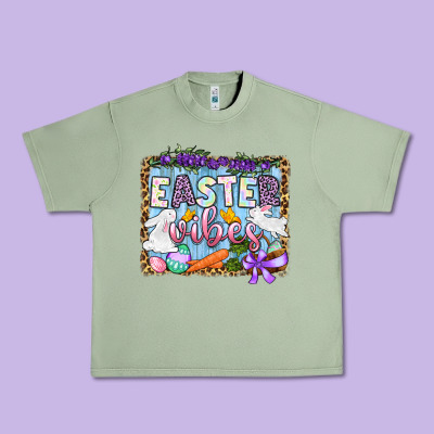 Easter Vibes Urban Heavy Tee Designed By Oliviacreatesart