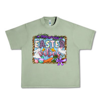 Oil Green Easter vibes Urban Heavy Tee - OliviaCreatesArt