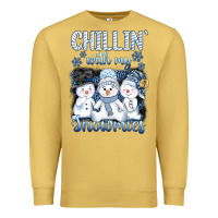 Antique Gold chillin  with my sowmies Premium Sweatshirt - AdoDesignShop
