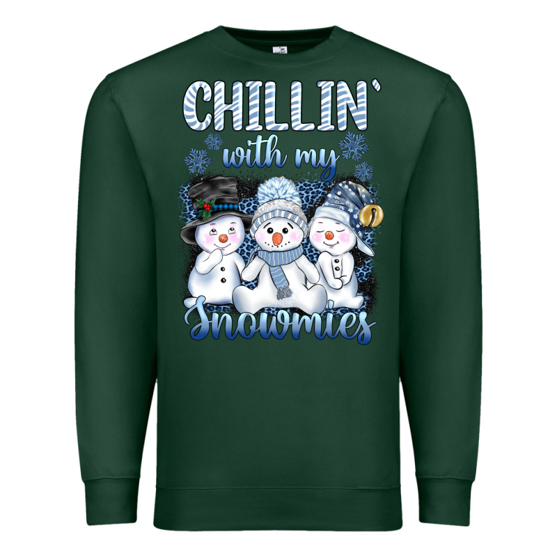 Chillin  With My Sowmies Premium Sweatshirt by AdoDesignShop | Teevron
