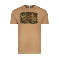 Vintage Camel Camouflage Leopard Background Vintage Tee - Jasminsmagicworld
