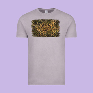 Camouflage Leopard Background Vintage Tee Designed By Jasminsmagicworld