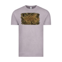 Vintage Zinc Camouflage Leopard Background Vintage Tee - Jasminsmagicworld