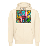 Sandshell teacher  School Zipper Hoodie - AdoDesignShop