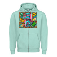 Teacher  School Zipper Hoodie | Teevron