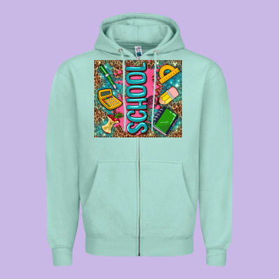 Teacher  School Zipper Hoodie Designed By Adodesignshop