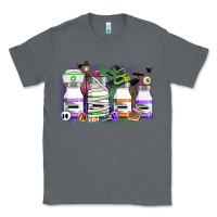 Charcoal Heather nurse medicine bottles Classic Tee - CowGirlArtShop