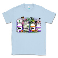 Dusty Blue nurse medicine bottles Classic Tee - CowGirlArtShop