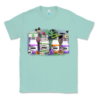 Seafoam nurse medicine bottles Classic Tee - CowGirlArtShop