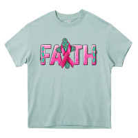 Arona Cancer Faith with gemstone Heavy Core Tee - NancyCooperArtShop