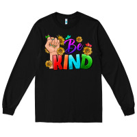 Black Be Kind LGBTQ+ Long Sleeve Tee - BundleAndBundleShop