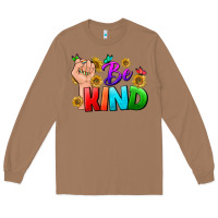 Toasted Coconut Be Kind LGBTQ+ Long Sleeve Tee - BundleAndBundleShop