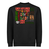 Black lunch lady Heavyweight Sweatshirt - AdoDesignShop