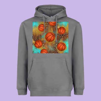 Western Basketball Heavyweight Hoodie Designed By Adodesignshop
