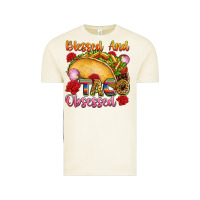 Blessed And Taco Obsessed Mexico Vintage Tee | Teevron
