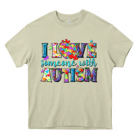 I Love Someone With Autism Heavy Core Tee | Teevron