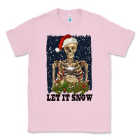 Bubblegum Pink let it snow Classic Tee - RanaPortraitStore