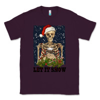Plum let it snow Classic Tee - RanaPortraitStore