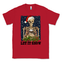 Red let it snow Classic Tee - RanaPortraitStore