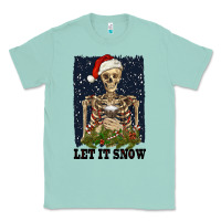 Seafoam let it snow Classic Tee - RanaPortraitStore