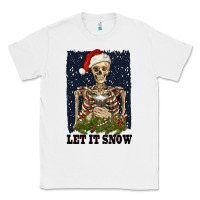 White let it snow Classic Tee - RanaPortraitStore