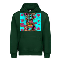 Forest Green Madre Urban Hoodie - JahusDesignShop
