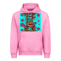Fuchsia Pink Madre Urban Hoodie - JahusDesignShop