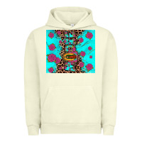 Pigment Pistachio Madre Urban Hoodie - JahusDesignShop