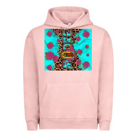 Pigment Salmon Madre Urban Hoodie - JahusDesignShop