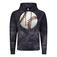 Cloud Black baseball ball Vintage Hoodie - FaDigitalArtStudio