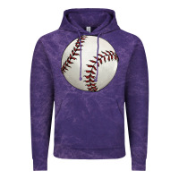 Cloud Purple baseball ball Vintage Hoodie - FaDigitalArtStudio