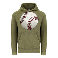 Vintage Olive baseball ball Vintage Hoodie - FaDigitalArtStudio