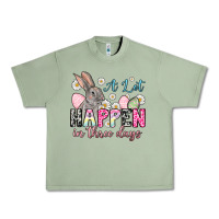 Oil Green Easter Day A lot can happen in three days Urban Heavy Tee - OliviaCreatesArt