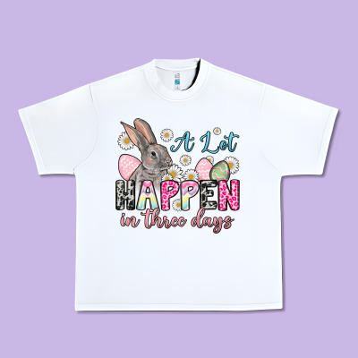 Easter Day A Lot Can Happen In Three Days Urban Heavy Tee Designed By Oliviacreatesart