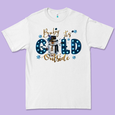 Baby Its Cold Outside Premium Tee Designed By Cowgirlartshop
