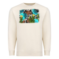 Sandshell cactus gemstone background Premium Sweatshirt - AdoDesignShop